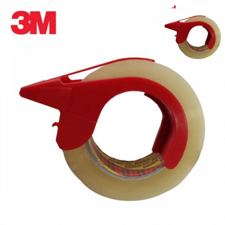 포장용 테이프 48mm x 100M 디스펜서 일체형 OPP테이프 강력한테이프 종이박스테이프