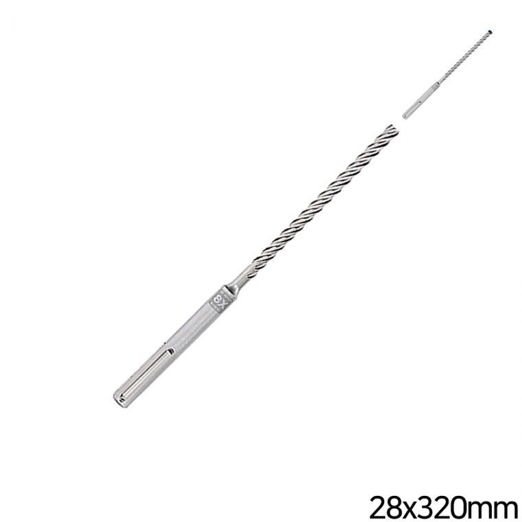 햄머드릴비트 28x320mm 드릴빗트 해머드릴비트콘크리트 콘크리트드릴