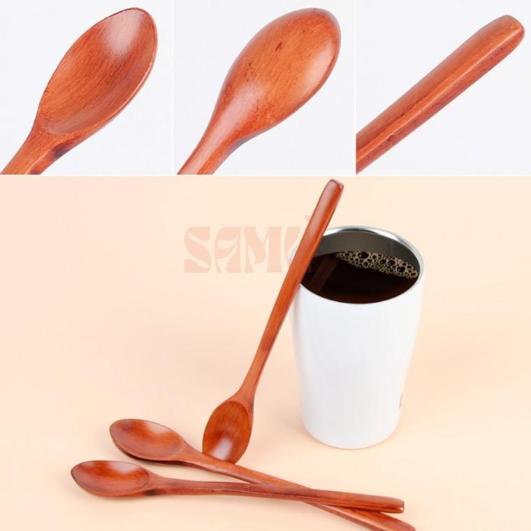 원목 롱 티스푼 3P 티수저 실용적스푼