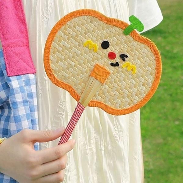 손부채 부채 호박 야생초 귀여운 핸드