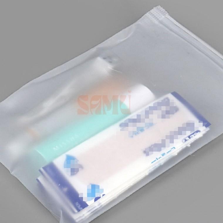 반투명 PVC 지퍼백 파우치 10x15cm 위생팩 선물포장백