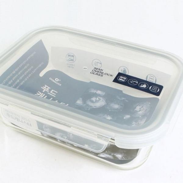 직사각 4호 1520ML 세미 오븐락