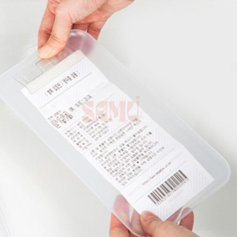반투명 클립보드 받침종이 종이받침대