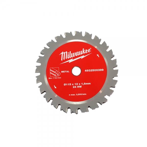 밀워키 4932500399 강철 파이프 캇타날 115mm 24날