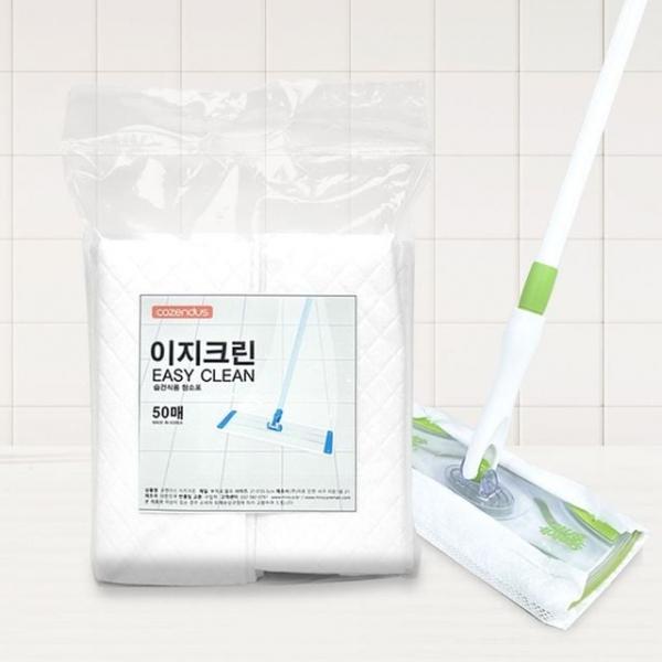 건습식 겸용 밀대청소포 이지크린 50매 MIR-1006397