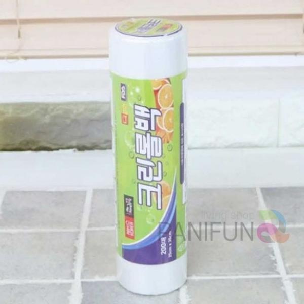 200매 롤백 중 25x35 휴대용비닐봉투 비닐봉투 일회용비닐팩 휴대용크린백 투명비닐백