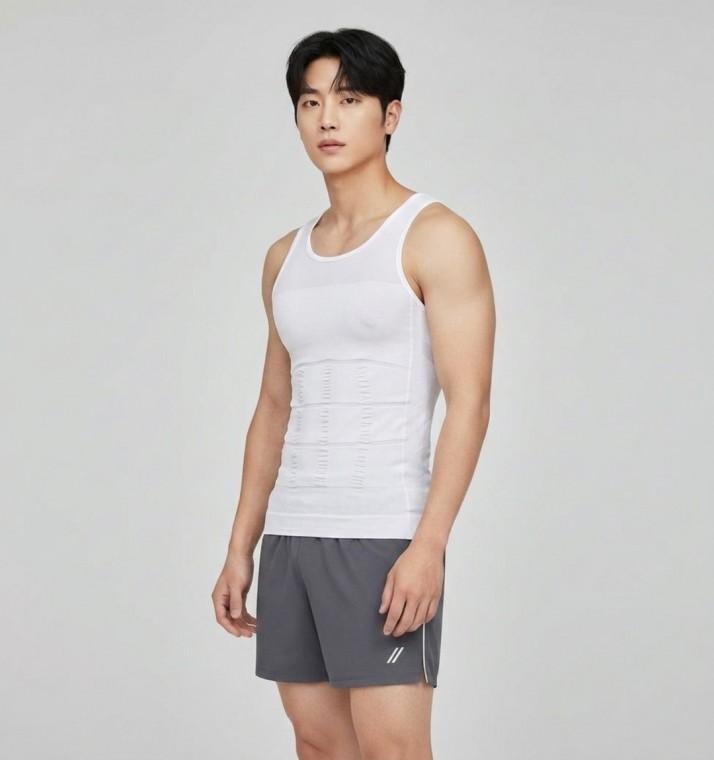 남성 이너핏 보정속옷 나시 남친룩