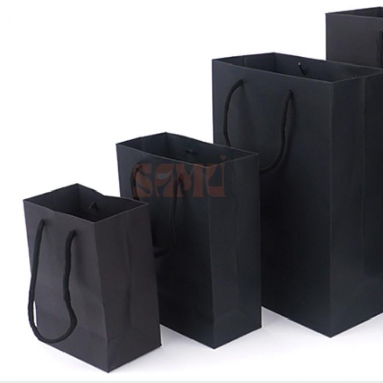 블랙 손잡이 선물백 선물포장가방 답례품
