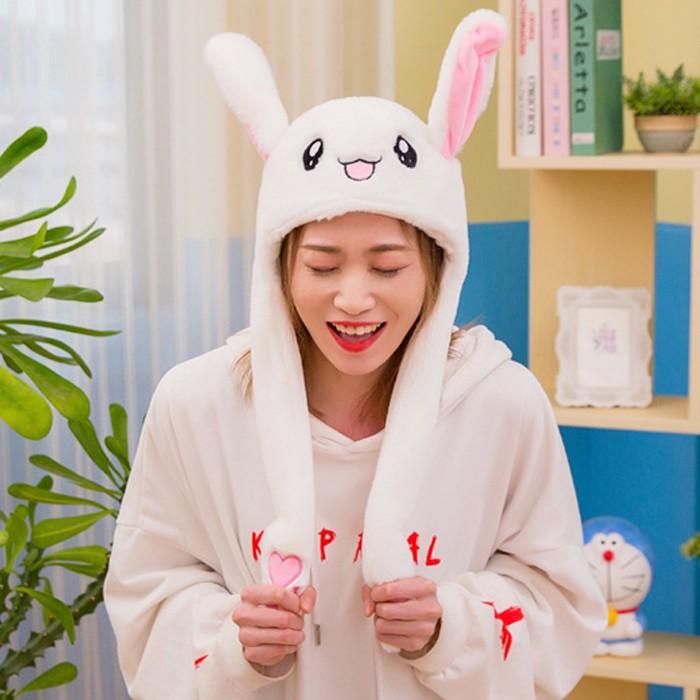 토끼군밤모자 겨울모자 웃긴모자 겨울방한모자