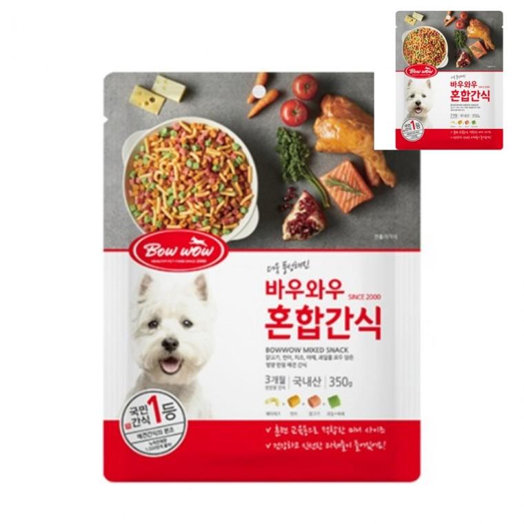 혼합간식 350g 강아지 간식 애완견간식 강아지영양간식 애견간식