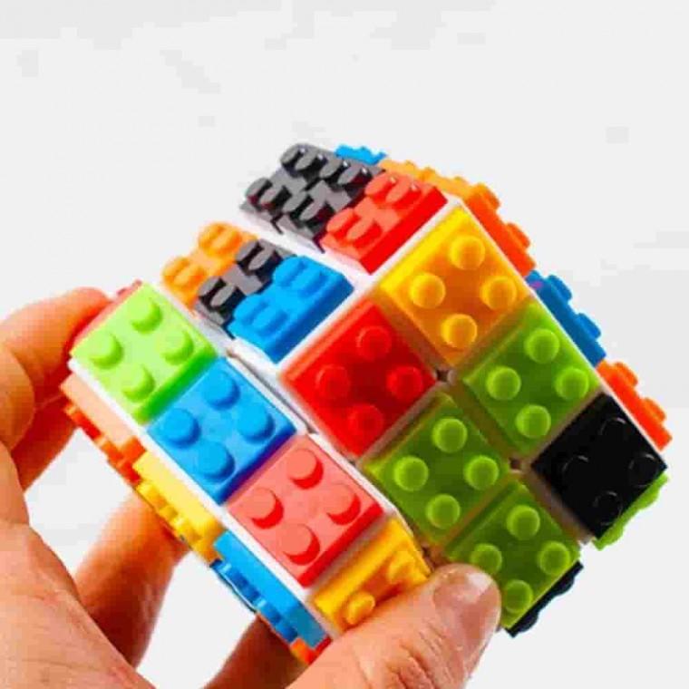 트레이너 DIY 블럭 3x3 큐브 입체퍼즐 큐브블럭 조립식큐브 큐브놀이 입체블럭
