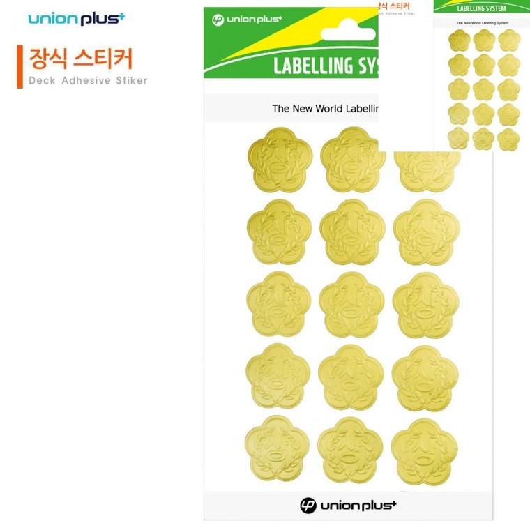 무궁화 장식 스티커 4매입 꾸미기스티커 어린이칭찬스티커 다꾸스티커세트