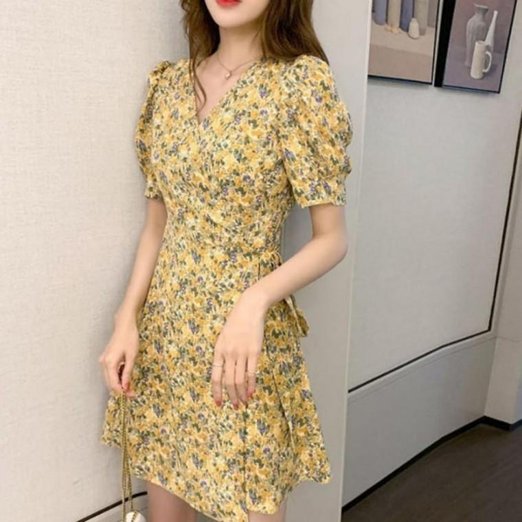 랩스타일원피스 휴양지미니원피스 바캉스룩