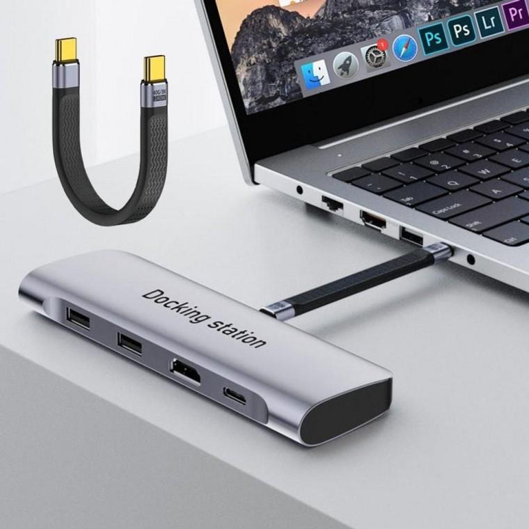 EA USB4.0 C to C 외장하드 케이블 멀티 충전선 C타입 연결선