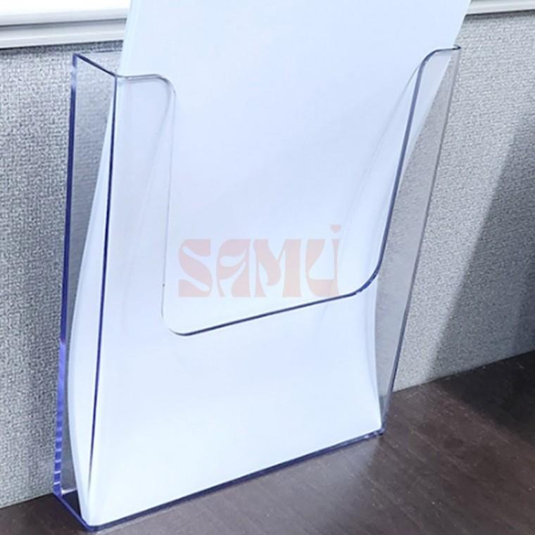 부착식 A4 투명케이스 문서보관화일 화장실잡지꽂이