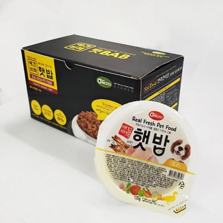 강아지햇밥 오리 6EA 반려견사료 펫사료 강아지밥