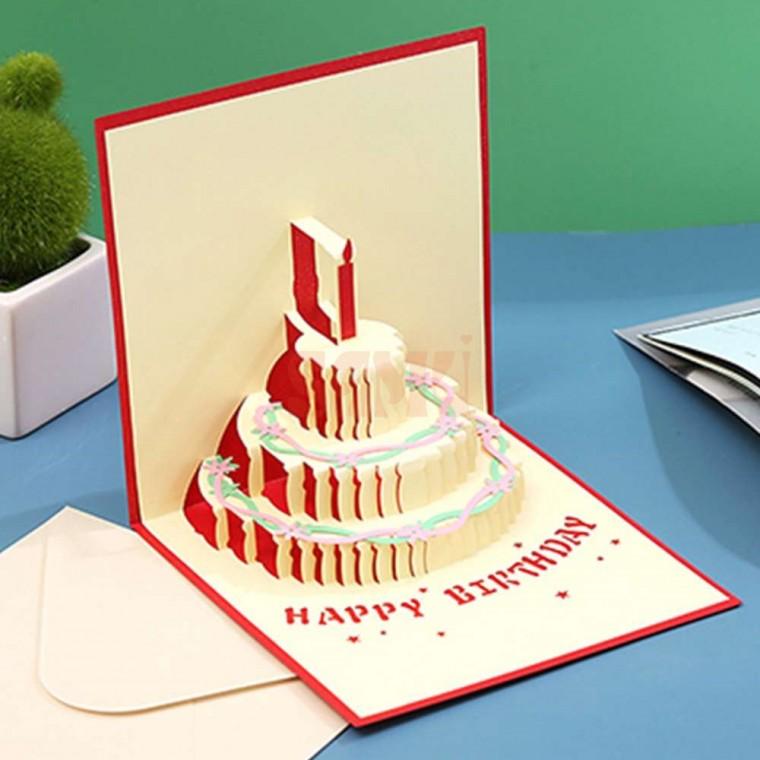 생일 축하 입체카드 특별한카드 엽서카드