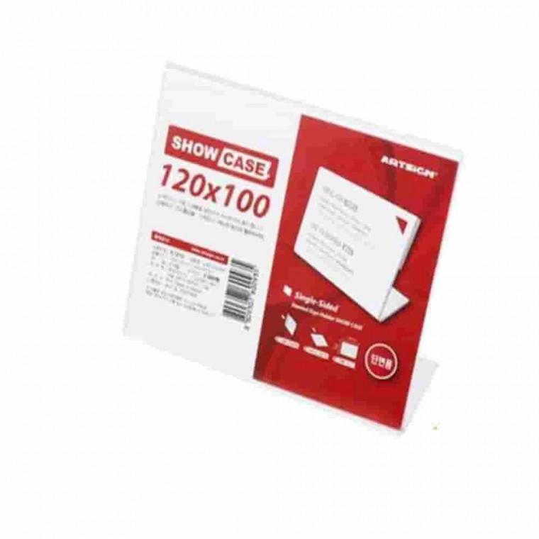 게시판 쇼케이스 3매 120x100mm 아크릴메모꽂이 아크릴케이스 아크릴POP 투명아크릴케이스 아크릴POP꽂이