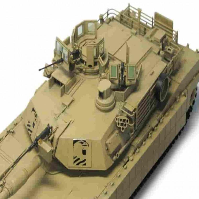 미육군 M1A2 터스크II 탱크 전차 장식피규어 밀리터리피규어 탱크피규어 탱크조립 조립장난감