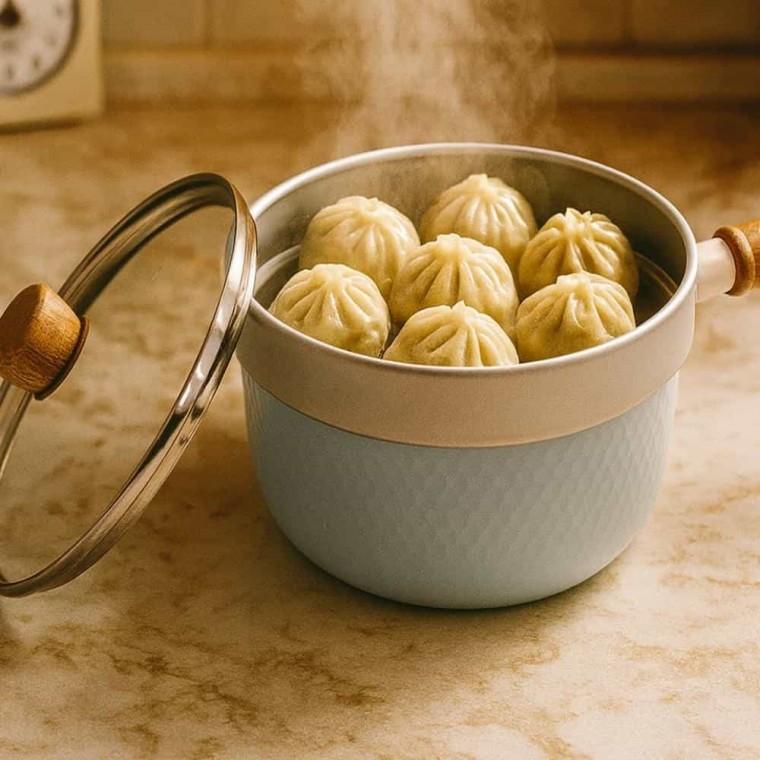 인덕션용찜냄비 뚜껑 컬러냄비 인덕션겸용냄비