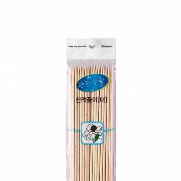 산적꽂이대 30P 마시멜로꼬치 과일꼬치 나무스틱 탕후루꼬치
