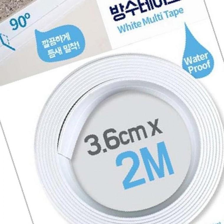 곰팡이방지 방수 테이프 2P 싱크대 욕실 틈새차단