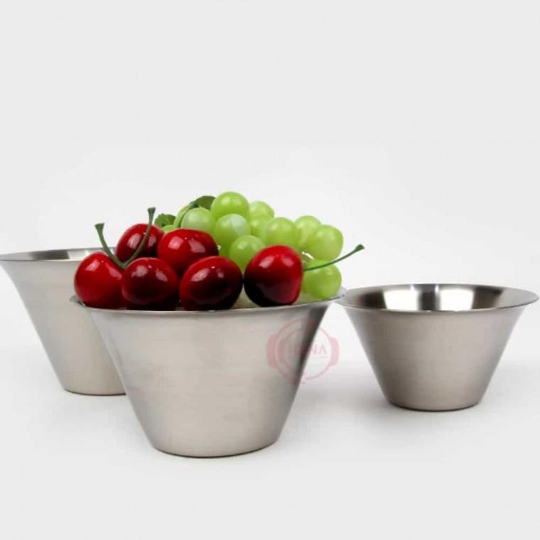 나팔 빙수볼 아이스크림볼 스테인리스