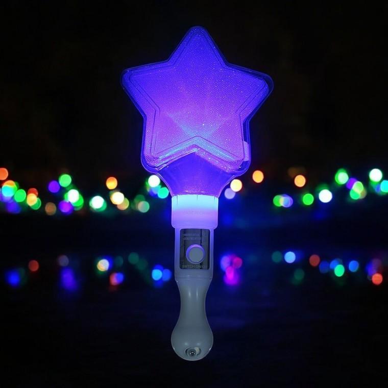 LED 별 야광봉(블루) 행사 콘서트 공연 응원봉/재입고