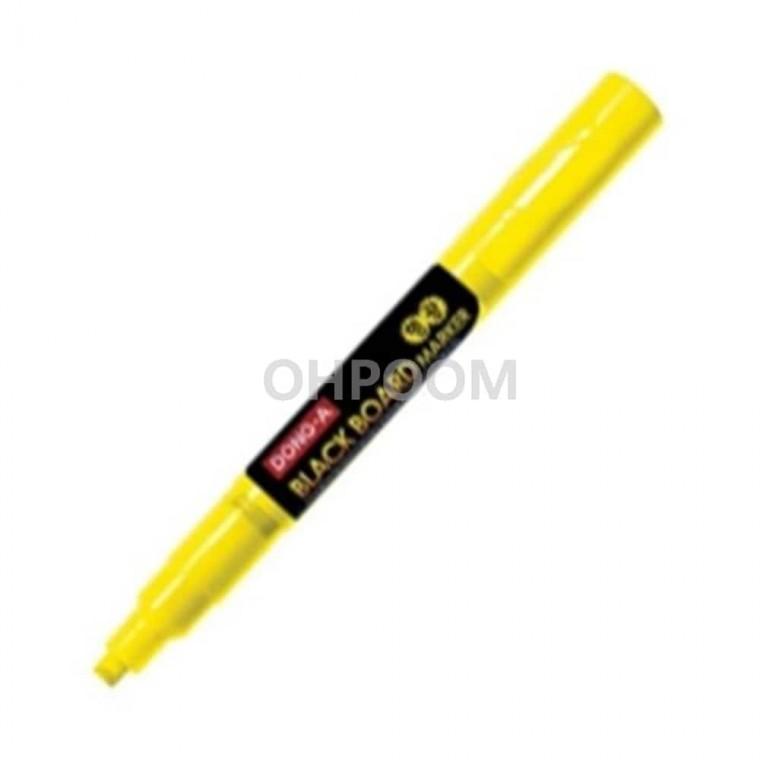 블랙보드 마카5.0mm 노랑 형광마카펜 컬러마카펜 보드마카