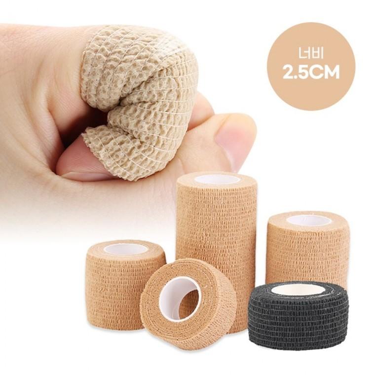 압박붕대 2.5cm 손가락붕대 접착밴드 점착밴드