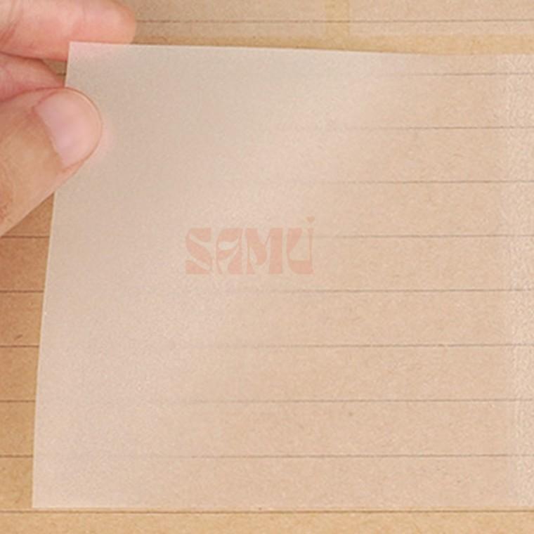 트레싱지 메모지 메모장 트레싱종이