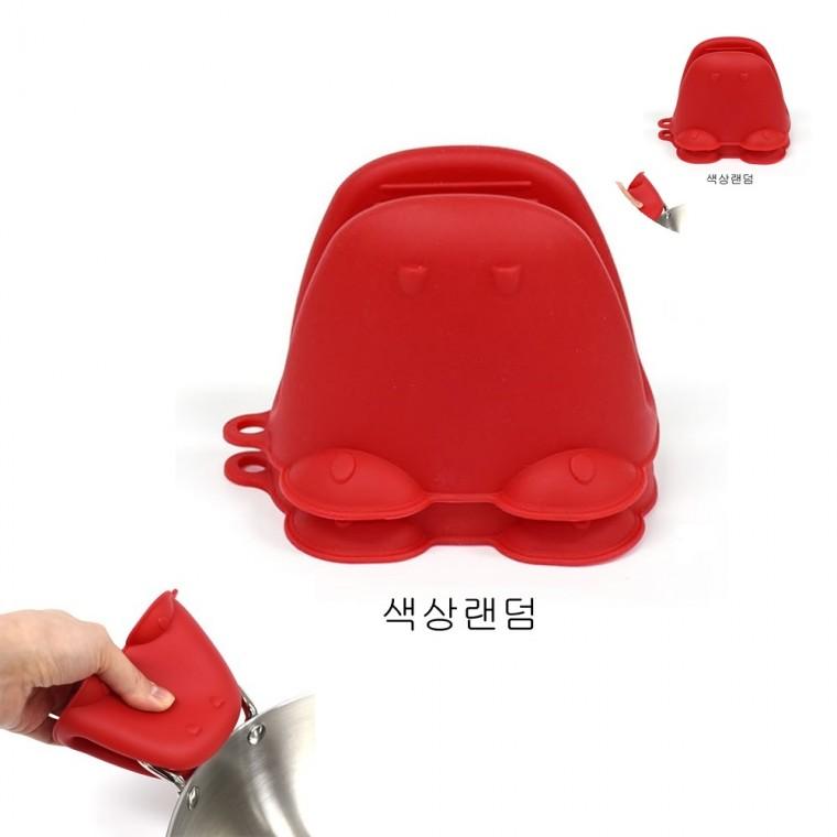실리콘 냄비 손잡이 색상랜덤 주방손잡이 주방용손잡이 후라이팬손잡이