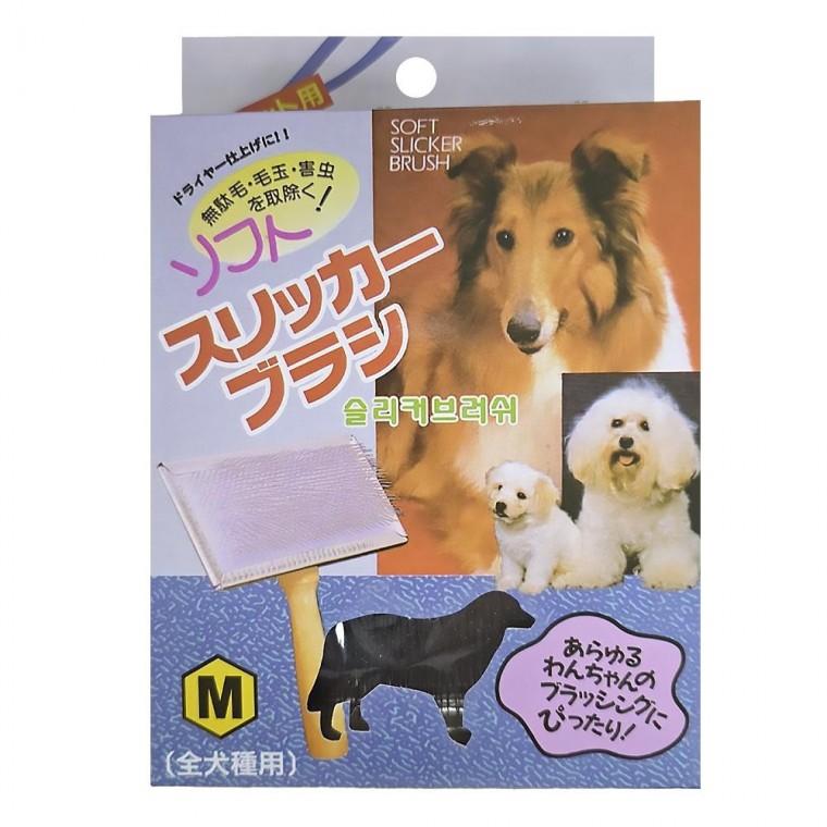 애견브러쉬 M 강아지털빗 개브러쉬 애견털빗