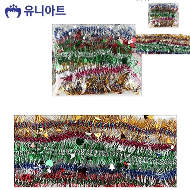 별 모루 소 5개입 혼합 모루철사 크리스마스장식 트리장식철사모루