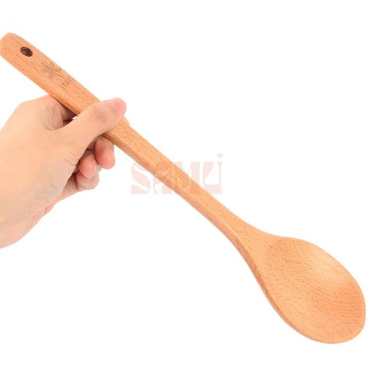 나무 대형 스푼 소스국자 나무대형주걱