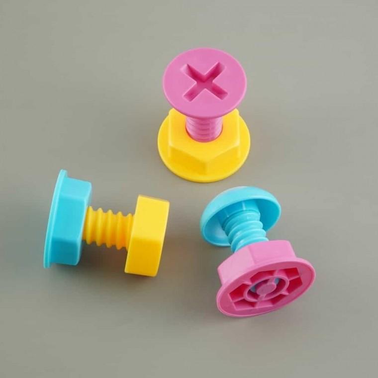열쇠후크 벽에붙이는고리 볼트후크 볼트 너트 후크 3p 세트