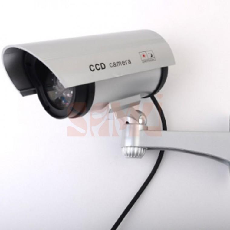 원통 돌출형 가짜CCTV 모형카메라 연립주택 가짜감시카메라