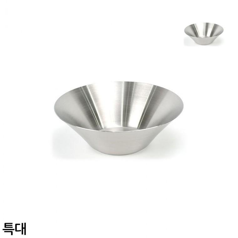 믹싱볼 무광 특대 26cm 스텐빙수그릇 팥빙수그릇 시리얼볼