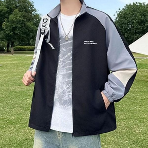 봄 가을 오버핏 바람막이 y2k 자켓