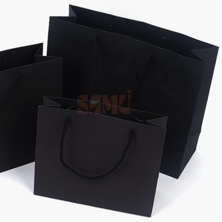 블랙 쇼핑백 선물가방 튼튼한쇼핑백