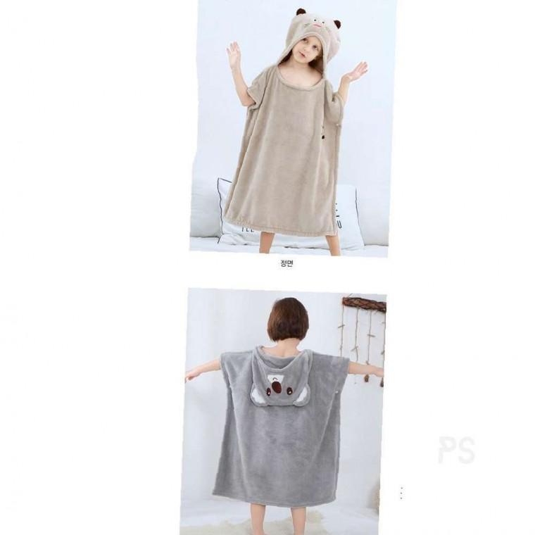 후드담요 고양이 보온담요 망토담요 입는이불 사무실입는담요 캠핑용담요