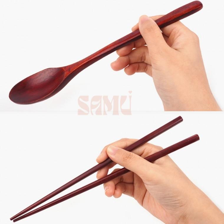 옻칠 수저세트 나무수저세트 옻칠젓가락