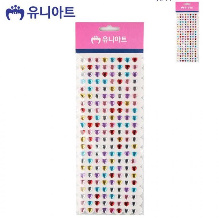 비즈스티커 15번 노트북꾸미기스티커 다꾸스티커 큐빅스티커