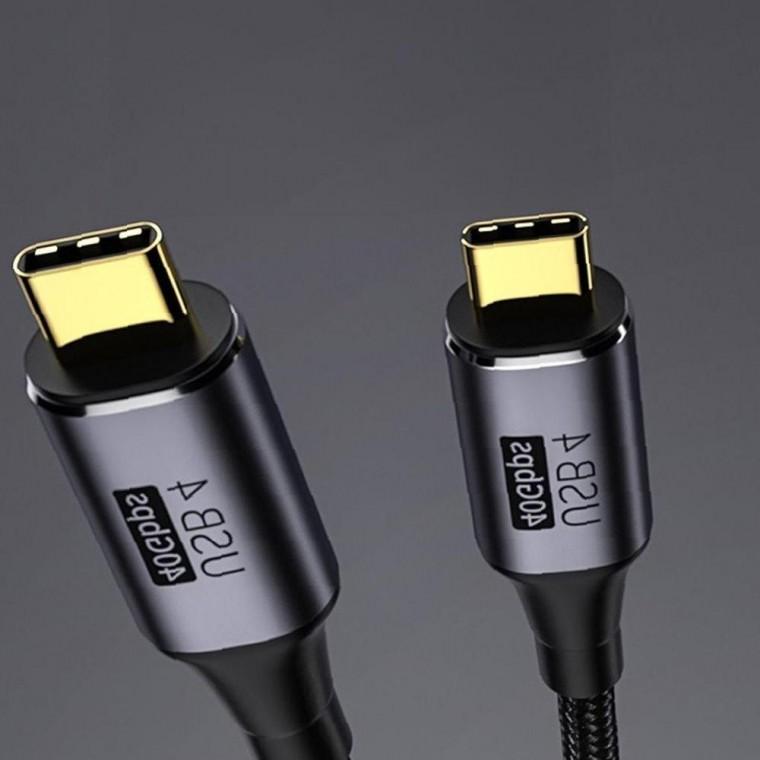 초고속 USB4.0 실용 100W 전송속도 40Gbps 8K CtoC 케이블