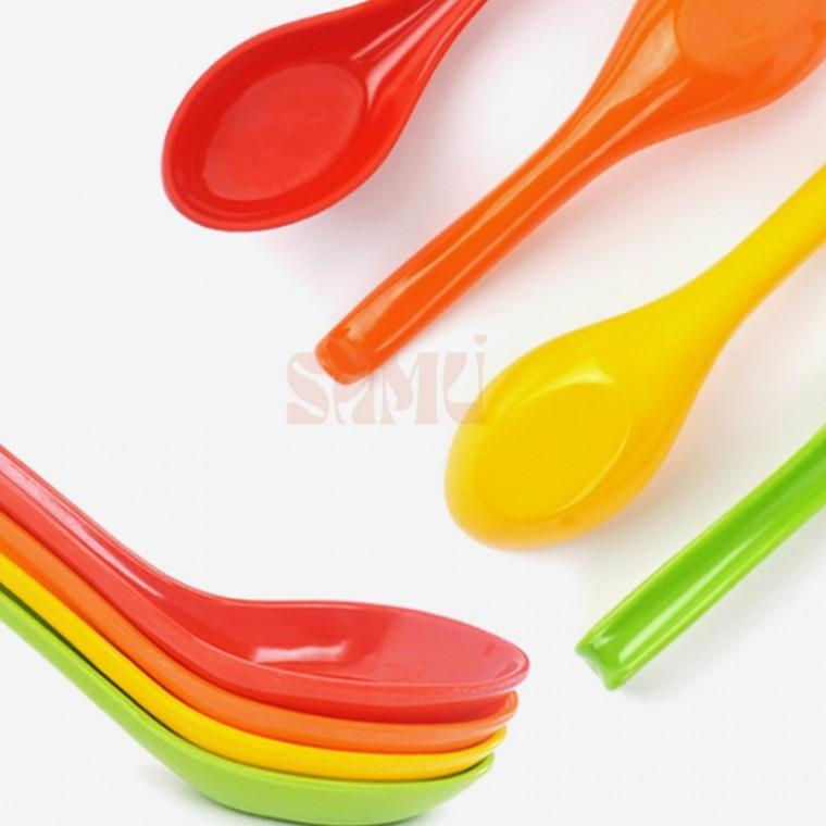 멜라민 우동 스푼 라멘 강한내구성