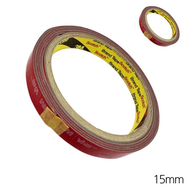 아크릴 폼 양면테이프 15mm x 1.5M 3M양면테이프 강력양면테이프 블랙박스용