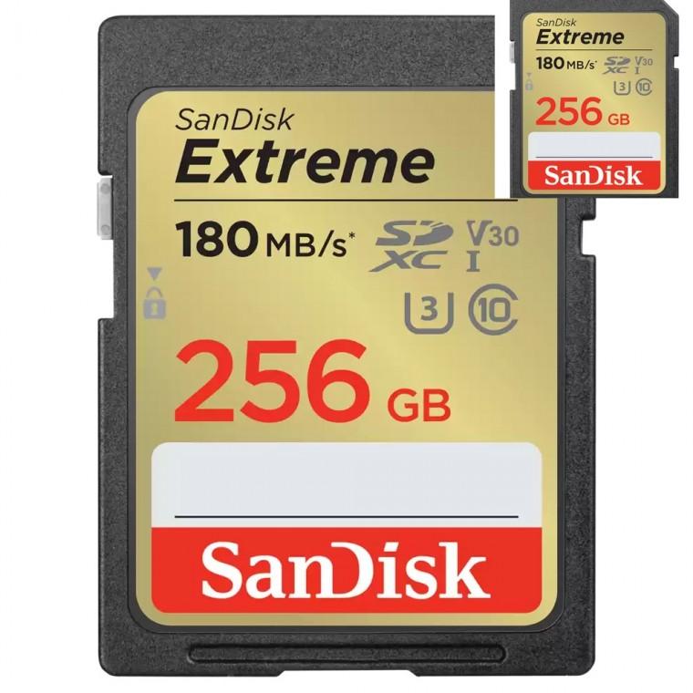 Extreme SD UHS-I 256GB 메모리카드 범용메모리카드 보관용메모리카드 저장용메모리카드
