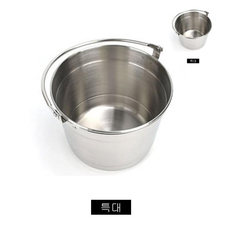 스텐 깍두기통 특대 뚜껑 미포함 식당깍두기통 맛집깍두기통 국밥집깍두기통