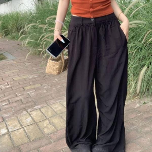 루즈핏 여리핏 와이드 슬랙스 팬츠 바지
