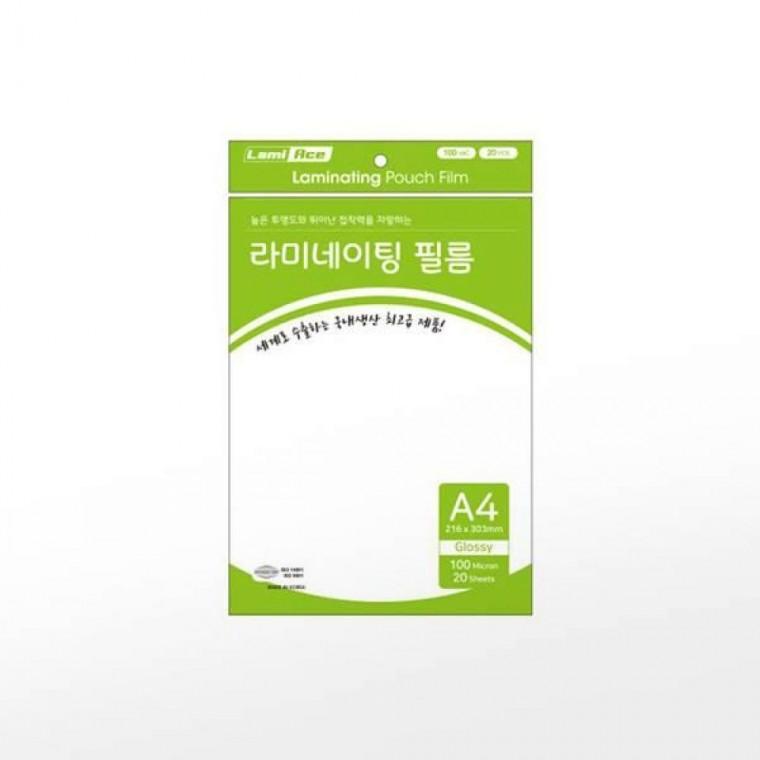라미에이스 코팅필름 (100mic/A4/20매)